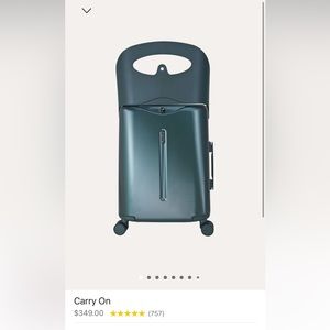 Miamily 18” Carry on luggage Forest green